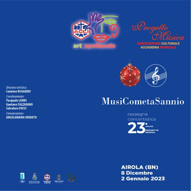 locandina MusiCometa Sannio XXIII edizione