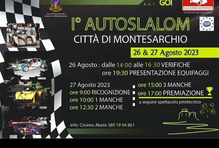 Autoslalom montesarchio
